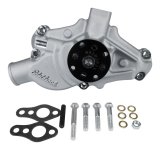 Edelbrock Victor Series High Performance Street Mechanical Water Pumps for 1971-1982 CORVETTE - 88120 Pump, Series, Mechanical, Short, High-Volume, Aluminum, Natural, Clockwise, Chevy, 350, Each thumbnail 3