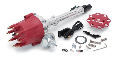 Edelbrock Max-Fire Distributors 22753 Distributor, Ready To Run, Magnetic Pickup, Vacuum Advance, Fixed Collar, Cadillac V8, Kit