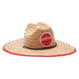 Edelbrock Shaded Since '38 Baja Hats 289434 Hat, Baja, Natural, Straw, Flexfit, 1938, Adult, One Size Fits All, Each thumbnail 2
