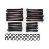 Edelbrock E-Series Head Bolt Kits 85612 Kit, Bolt, Hex Head, Chromoly, Black Oxide, Pontiac, Performer Cylinder Heads, Kit thumbnail 2