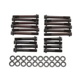 Edelbrock E-Series Head Bolt Kits 85612 Kit, Bolt, Hex Head, Chromoly, Black Oxide, Pontiac, Performer Cylinder Heads, Kit thumbnail 4