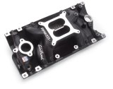 Edelbrock Performer RPM Air-Gap Intake Manifolds 7516-BP Manifold, Air Gap, Dual Plane, Aluminum, Black Plasma Coated, Square Bore, Chevy, Vortec/E-Tec, Each thumbnail 1