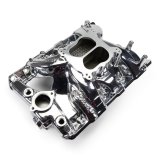Edelbrock Performer RPM Intake Manifolds 7156-CP Manifold, RPM, Dual Plane, Aluminum, Chrome Plasma Coat, Square/Spread Bore, Pontiac, 326-455, Each thumbnail 5