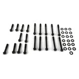 Edelbrock E-Series Head Bolt Kits 85532 Cylinder Bolts, Chromoly, Hex Head, Washers, Ford, 351W, Stock, EDL Performer/Perf. RPM Heads, Kit thumbnail 1