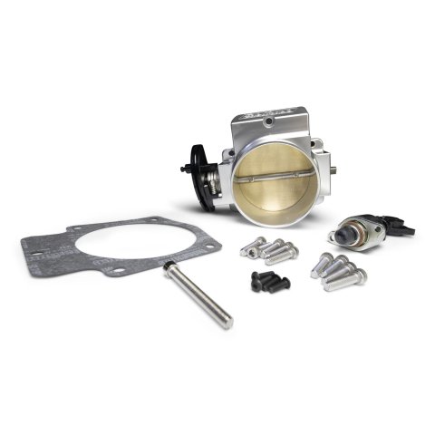Edelbrock Victor LS Throttle Bodies 3970 Body Assembly, Cable Driven, Billet Aluminum, Clear Anodized, 90mm, LS, Gen III/IV, Chevy, GMC, Pontiac, Cadillac, Each thumbnail 6