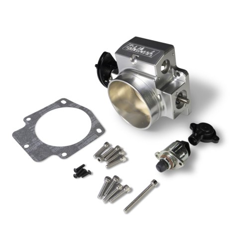 Edelbrock Victor LS Throttle Bodies 3970 Body Assembly, Cable Driven, Billet Aluminum, Clear Anodized, 90mm, LS, Gen III/IV, Chevy, GMC, Pontiac, Cadillac, Each thumbnail 7