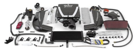 Edelbrock E-Force Corvette C6 Stage 2 Track System Supercharger Kits 1591 System, E-Force, Fuel Pump, for Non Dry Sump Models Only, Chevy, LS3, 6.2L, Kit
