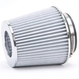 Edelbrock Pro-Flo Universal Conical Air Filter Elements 43642 Element, Pro-Flow, Flanged, Cotton Gauze, White, 6.7 in. Length, Each thumbnail 1