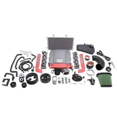 Edelbrock E-Force Corvette C7 Stage 2 Track System Supercharger Kits for 2014-2019 CORVETTE - 15711 Supercharger, C-7, Serpentine, Gray Powdercoated, Chevy, 6.2L, Kit thumbnail 3
