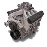 Edelbrock 416 C.I.D. 602 HP Long Block Crate Engines for Carbureted GM LS 46727 Engine, LS3 Stroker, LS416, HP, Victor Jr Carbureted, Assembled, with Accessories, Chevy, Each thumbnail 4