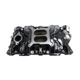 Edelbrock Performer EPS Intake Manifolds 2701-BP Manifold, EPS, Dual Plane, Aluminum, Black Plasma Coated, Square Bore, Chevy, Small Block, Each thumbnail 7