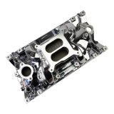 Edelbrock Performer EPS Intake Manifolds 2716-CP Manifold, Vortec, Dual Plane, Aluminum, Chrome Plasma Coated, Chevy, Vortec, E-Tec, Each thumbnail 4