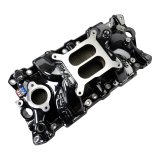 Edelbrock Performer EPS Intake Manifolds 2703-BP Manifold, EPS, Dual Plane, Aluminum, Black Plasma Coated, Square Bore, Chevy, Small Block, Each thumbnail 4