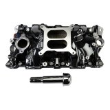 Edelbrock Performer EPS Intake Manifolds 2703-BP Manifold, EPS, Dual Plane, Aluminum, Black Plasma Coated, Square Bore, Chevy, Small Block, Each thumbnail 5