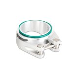 Mishimoto Blow-Off Valves MMBV-UNI-50V Valves, 50mm, Black/Natural, Billet Aluminum, 3 in. V-Band, Each thumbnail 4