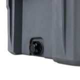 Mishimoto Borne Off-Road Hard Cases BNHC-116BK Storage Case, Case, 116 Quart, Polyethylene, Black, Each thumbnail 3
