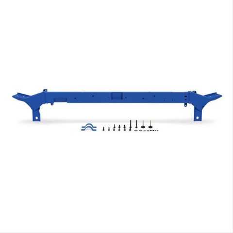 Mishimoto Radiator Supports MMUS-F2D-08BL Ford 6.4L Powerstroke Upper Support Bar, 2008-2010, Wrinkle Blue thumbnail 4