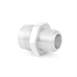 Mishimoto AN to Metric Adapter Fittings MMRFT-16AN Fitting, Adapter, Threads, Straight, Aluminum, Natural, -16 AN, M40 x 1.5, Each thumbnail 2