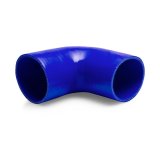 Mishimoto Silicone Hose Couplers MMCP-22590BL 2.25" 90 Degree Coupler, Blue thumbnail 2