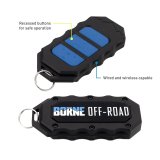 10,000 lbs. Borne Off-Road 10k Winch BNWN-10-SBK Winch, Electric, lb. Rating, 12 V, Hawse Fairlead, 3-Stage Planetary Gear, Black Synthetic Rope, 3/8 in. Diameter, Wired/Wireless Remote, Each thumbnail 7