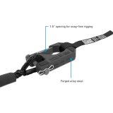 10,000 lbs. Borne Off-Road 10k Winch BNWN-10-SBK Winch, Electric, lb. Rating, 12 V, Hawse Fairlead, 3-Stage Planetary Gear, Black Synthetic Rope, 3/8 in. Diameter, Wired/Wireless Remote, Each thumbnail 9