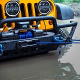 10,000 lbs. Borne Off-Road 10k Winch BNWN-10-SBL Winch, Electric, lb. Rating, 12 V, Hawse Fairlead, 3-Stage Planetary Gear, Blue Synthetic Rope, 3/8 in. Diameter, Wired/Wireless Remote, Each thumbnail 3