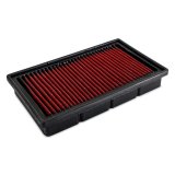 Mishimoto Performance Air Filters MMAF-MIA-90 Filter, Performance, Panel, Cotton Gauze, Oiled, Red, Mazda, Each thumbnail 3