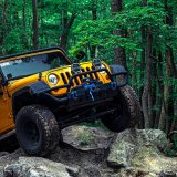 12,000 lbs. Borne Off-Road 12k Winch BNWN-12-SBL Winch, Electric, lb. Rating, 12 V, Hawse Fairlead, 3-Stage Planetary Gear, Blue Synthetic Rope, 3/8 in. Diameter, Wired/Wireless Remote, Each thumbnail 2