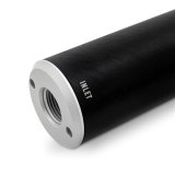 Mishimoto 10 Microns Fuel Filter with -10 AN O-ring Inlet Size MMFF-HF-S010 Filter, High Flow, Aluminum, Black, Anodized, Serviceable, 10-Micron, Stainless Steel Element, ORB, Female Threads, Each thumbnail 2