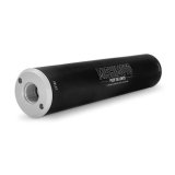 Mishimoto 10 Microns Fuel Filter with -10 AN O-ring Inlet Size MMFF-HF-S010 Filter, High Flow, Aluminum, Black, Anodized, Serviceable, 10-Micron, Stainless Steel Element, ORB, Female Threads, Each thumbnail 3