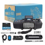 12,000 lbs. Borne Off-Road 12k Winch BNWN-12-SGR Winch, Electric, lb. Rating, 12 V, Hawse Fairlead, 3-Stage Planetary Gear, Gray Synthetic Rope, 3/8 in. Diameter, Wired/Wireless Remote, Each thumbnail 6