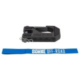 Borne Off-Road by Mishimoto Clevis Hooks BNWN-HK-01BL Winch Hook & Hand Strap, Blue thumbnail 2