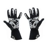 Sparco Rush Karting Gloves 00255610GRNR Driving Gloves, Gloves, One Layer, Polyamide/Cotton, Gray/White, Medium, Pair thumbnail 3