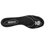 Sparco K-Skid Driving Shoes 00127736NRAF & Boots, Shoes, Mid-top, Leather Outer, Black/Orange, Natural Rubber Outer Sole, European Shoe Size 36, Pair thumbnail 2