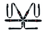 Sparco Racing Harnesses 04818RH1NR Harness Component, BELT 6 PNT 3>2 HANS STEEL thumbnail 1