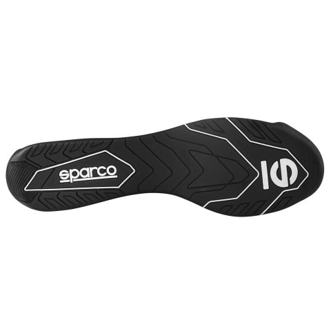 Sparco K-Run Driving Shoes 00127132NRAF & Boots, Shoes, Mid-top, Microfiber Outer, Black/Orange, Natural Rubber Outer Sole, European Shoe Size 32, Pair thumbnail 2