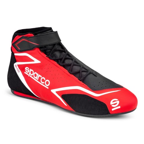 Sparco Driving Shoes & Boots 00127537RSNR Shoes, SHOE SKID 37 RED/BLK