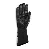 Sparco Tide K Karting Gloves 0028611NRNR Driving Gloves, Gloves, One Layer, Polyethylene/Cotton, Black, Large, Pair thumbnail 1