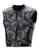 Sparco SJ Pro K3 Rib Protectors 002402K130 Vests, Protectors, Synthetic Rubber/Foam, Black/White, Youth 130, Each thumbnail 2