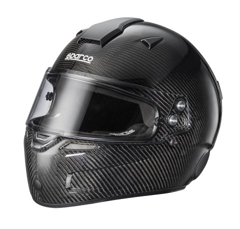 Sparco Air KF-7W Helmets 0033545XL Helmet, KF-7W, Kart, X-Large, Carbon Fiber, Each