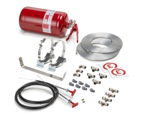 Sparco 4.25L AFFF Mechanical FIA Fire Extinguishers 014772MSL Extinguisher Steel, EXT 4.25 LITER MECH STEEL
