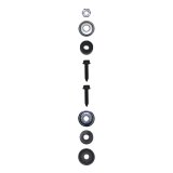 Bilstein SMX Series Shocks 24-296793 Shock, Series, Monotube, 12.01 in. Extended Length, 8.27 in. Collapsed Length, 4/8 Custom Valving, GM Metric Front, Black, Sold individually thumbnail 2