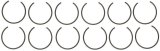 Mahle Original OE Replacement Pistons for 1998-2001 CONCORDE, 1998-2000 INTREPID - 224-3534 Piston CHRY. 3.2L (92L66) STD thumbnail 5
