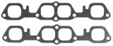 MAHLE Original Header and Exhaust Manifold Gaskets MS19981 CHEVROLET V8 SMALL BLOCK 302, 327, 350, 400 Engines GMCP SB2.2 Mirror Port 8 bolt pattern, Rounded rectangle opening matches cy thumbnail 1