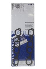 MAHLE Original Header and Exhaust Manifold Gaskets MS19981 CHEVROLET V8 SMALL BLOCK 302, 327, 350, 400 Engines GMCP SB2.2 Mirror Port 8 bolt pattern, Rounded rectangle opening matches cy thumbnail 2