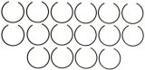 Mahle Original OE Replacement Pistons 224-3709.030 Piston - GM 6.6L DURAMAX 06-09 LMM, LBZ, VIN 2, 6, D. .030 IS FOR THE LEFT BANK ONLY thumbnail 5