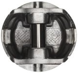 Mahle Original Aftermarket Replacement Pistons 224-3848 Piston - GM 4.3L (262) V6 DISH COAT (STD) W/P AFTERMARKET VERSION thumbnail 1