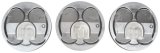 Mahle Original Aftermarket Replacement Pistons 224-3928-0.50MM Piston - GM 3.6L LLT 08-15 Left and Right (0.50MM) thumbnail 6