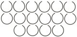 Mahle Original OE Replacement Pistons 224-3403.040 Piston - GMC Trk. 395 (6.5L) Diesel(92-97) w/Reduced Compression Distance by .010" thumbnail 4