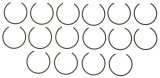 Mahle Original OE Replacement Pistons 224-3760WR-0.50MM Pistons, Replacement, Flat, Cast Aluminum, GM LS, 6.2L, V8, Set of 8 thumbnail 5